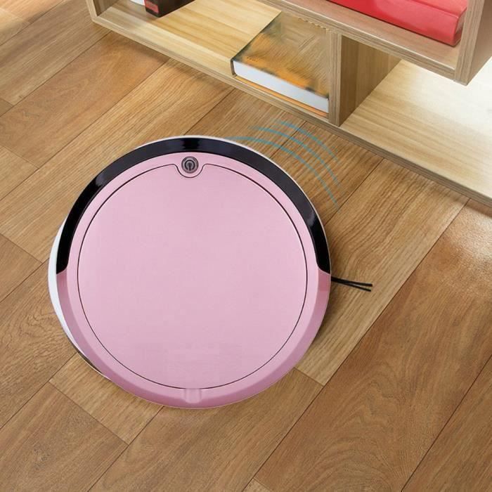 Mini Smart Sweeper 3 en 1 Robot de balayage silencieux domestique - Or rose