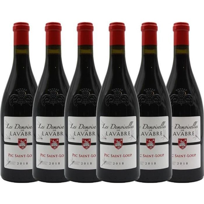 Les Demoiselles de Lavabre 2018 Pic Saint-Loup - vin rouge - 75cl - Languedoc