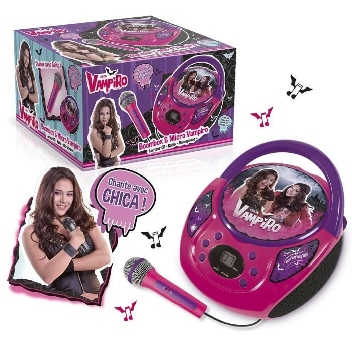 Canal Toys - Radio Lecteur CD - Chica Vampiro (+ Microphone)