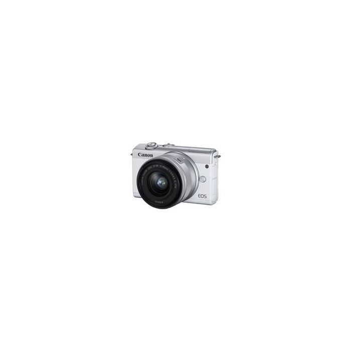 CANON EOS M200 white+EF-M 15-45mm IS STM