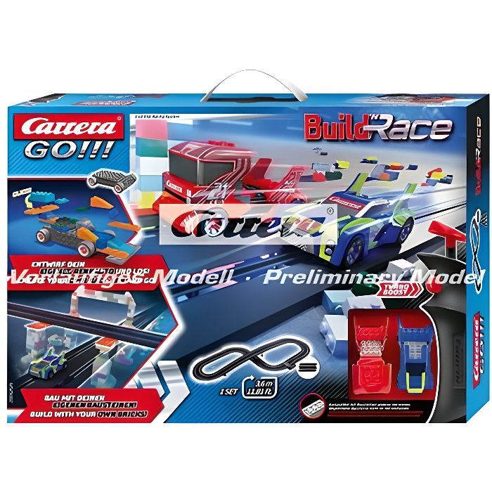 Carrera GO!!! 62529 Build 'n Race - Racing Set 3.6