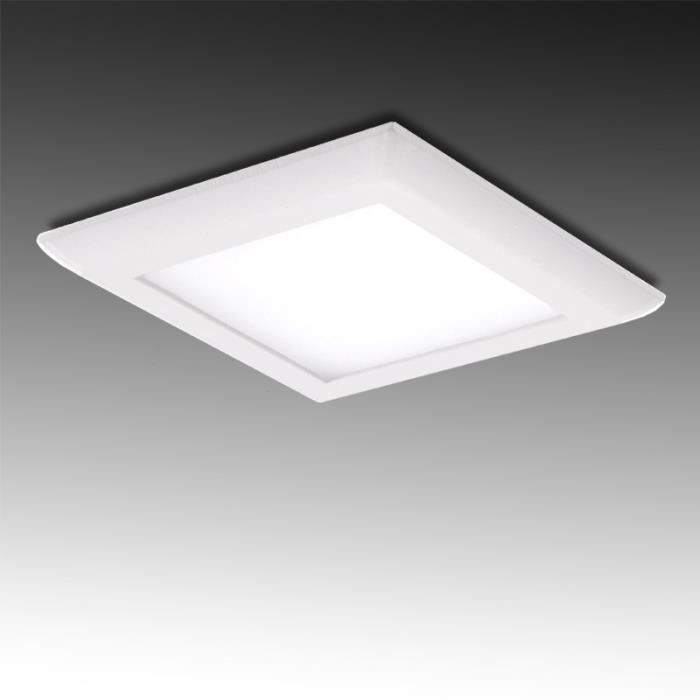 GR-RD-NP-06-W LED Slimline Beépített Világítás Carré Style 108 X 108Mm 6W 470Lm 30.000H Au meilleur prix toujours. EnVois dans 24