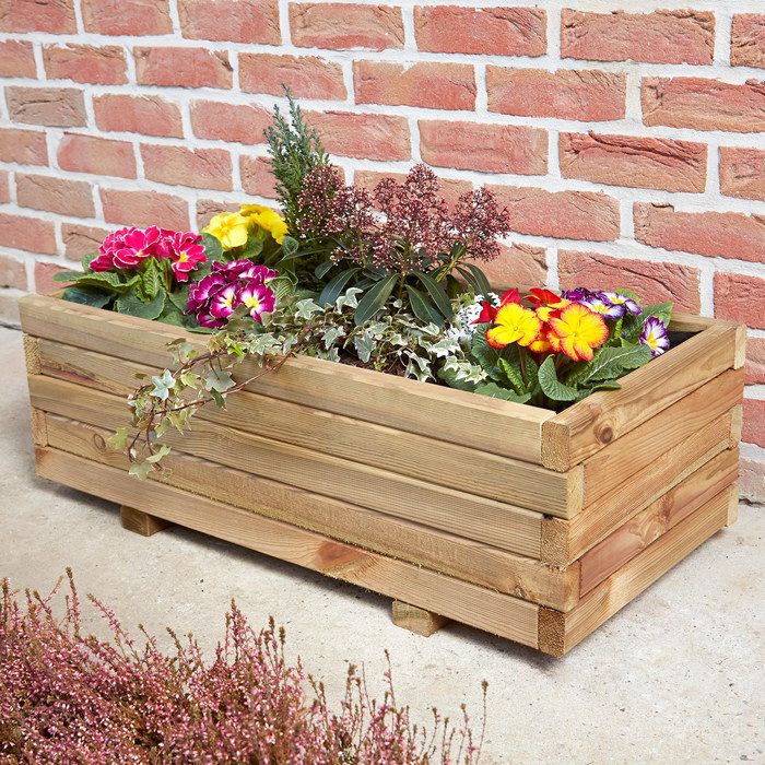 Jardinière rectangulaire Primo 80
