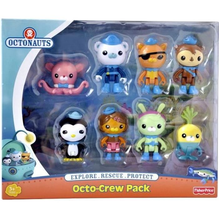 FISHER-PRICE OCTONAUTS Pack de 8
