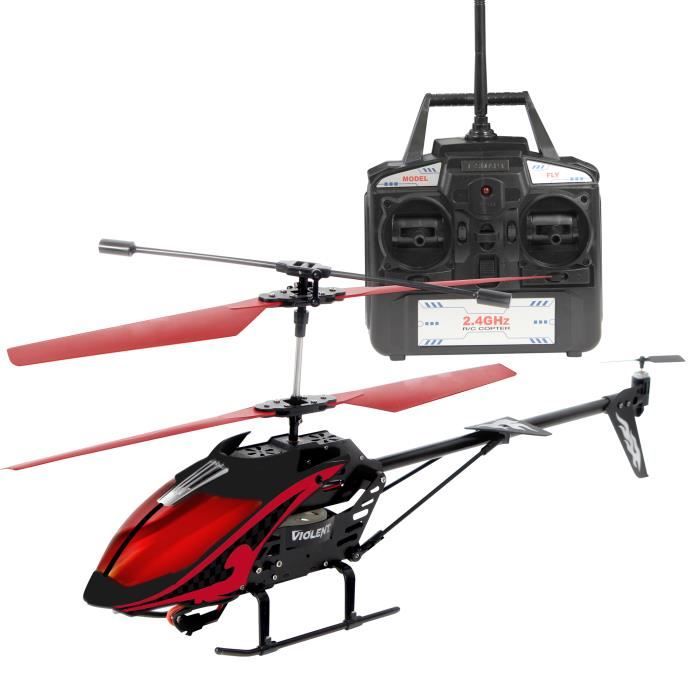 HELICOPTERE 42 CM 3 VOIE GYRO 2.4 GHZ +14 ANS