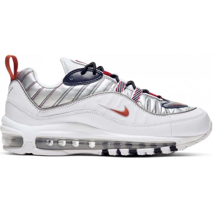 Air Max 98 Premium - Nike Sportswear - Baskets - Femmes - blanc