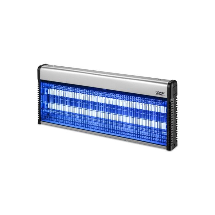 Lampe Anti-moustique ZAP 40W PLEIN AIR Ultra Violet Surfaces 150 m² Gris métal Tiroir récupérateur