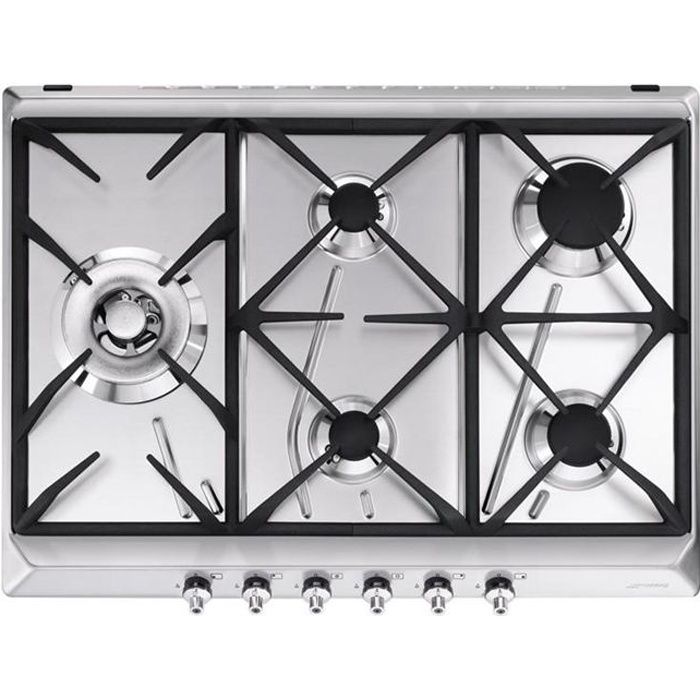 SMEG - Plaque gaz encastrable SE775GH5