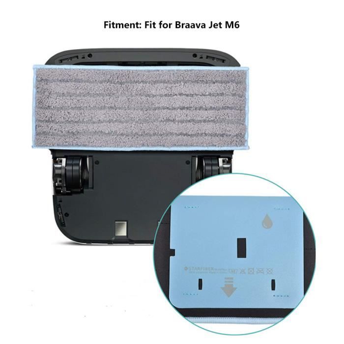 IROBOT Lingettes réutilisables pour lavage des sols Braava Jet M6 CYA2