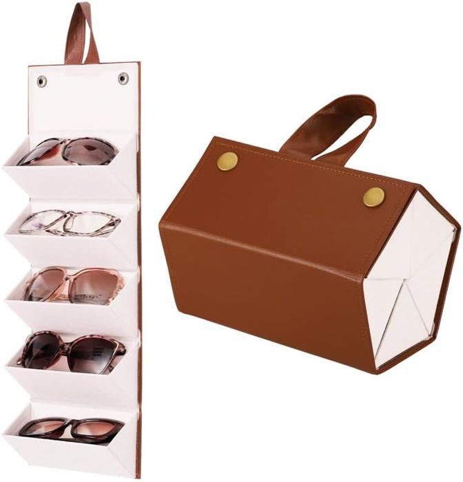 Lot de 4 étuis à lunettes, étui à lunettes en feutre, étui souple à