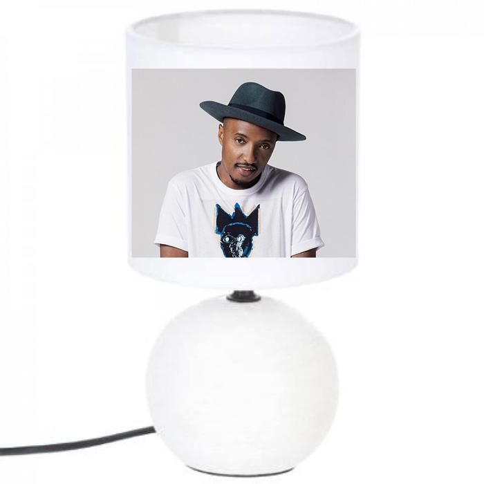 lampe de chevet blanche personnalisable Soprano