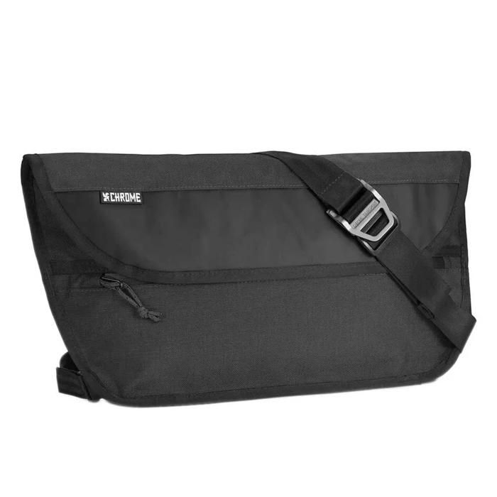 Sac Messenger - Chrome - Simple Medium - 15L - Résistant à leau - Noir
