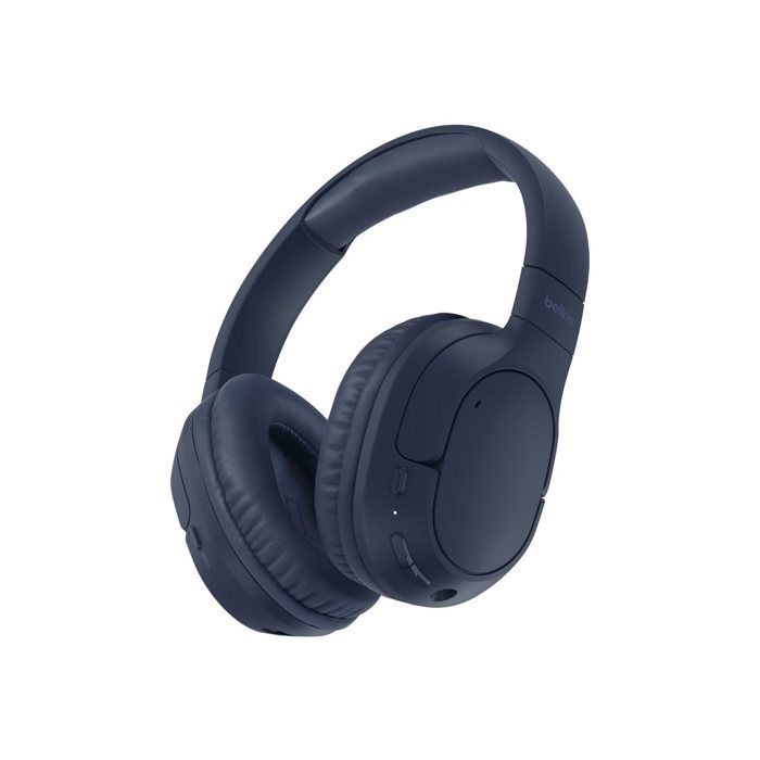 Casque Audio - BELKIN - SoundForm Surround - Sans fil - Bluetooth - Couleur Bleu