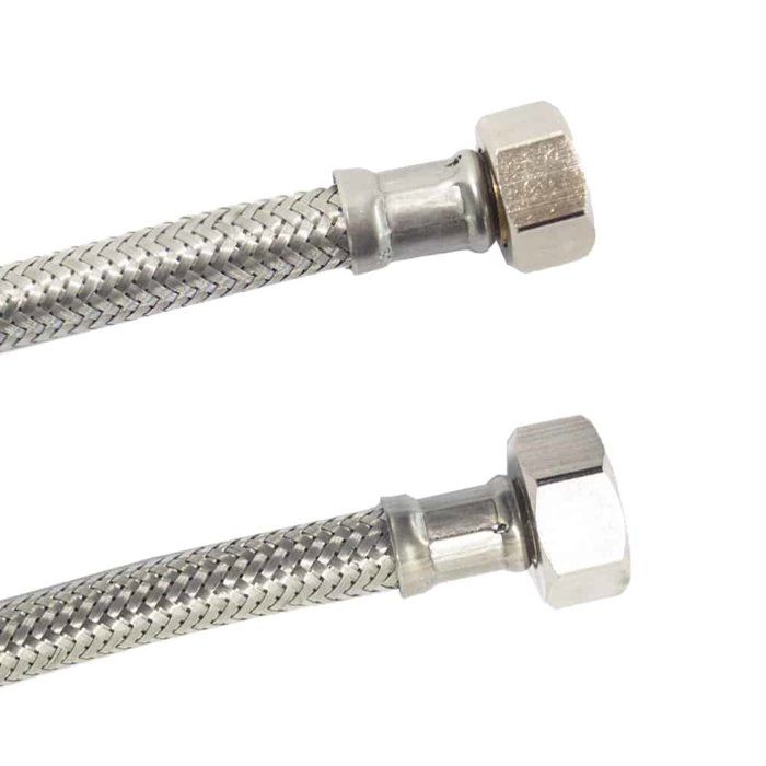 Flexible Inox Sanitaire DN8 1500mm pour Eau Potable avec Gaine AISI304L — free download