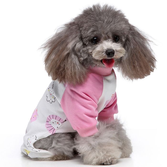 Meilleurs prix pour Pyjama pour petit chien combinaison douce pour chiot et chat vêtements confortables pour animaux de compagnie (éléphant)
