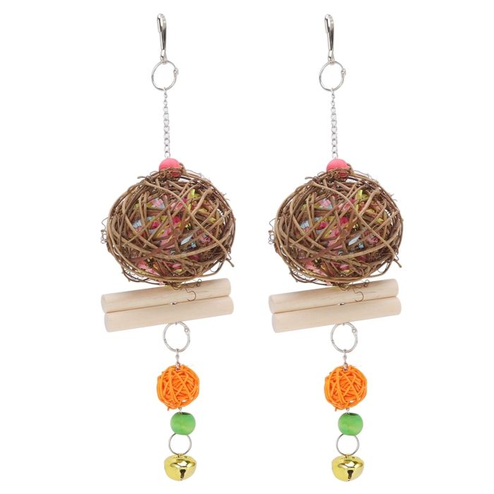Jouet déchiqueteur pour cage à perroquet jouet à mâcher pour oiseaux pour calopsitte conure gris dAfrique