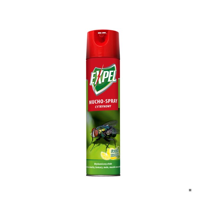 Spray anti-insectes citron - BROS - 400 ml - Élimine mouches moustiques moucherons guêpes - Action rapide