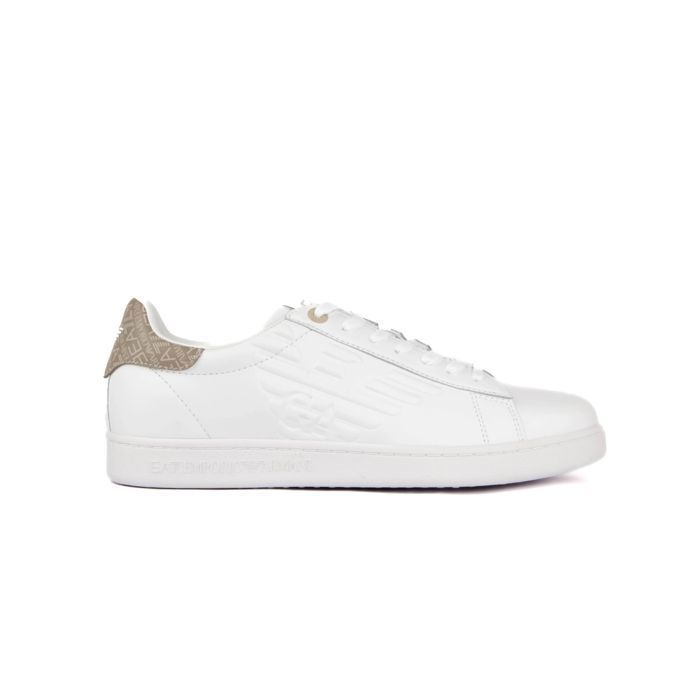 EA7 Basket EA7 Homme Essential Blanc Synthétique