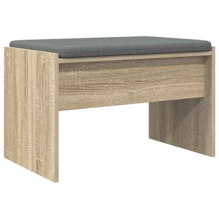 En PromotionBanc dentrée Elégant - ABOTT@Banquette/Meuble de salon - avec coussin Chêne Sonoma 63x38x40cm HT356331
