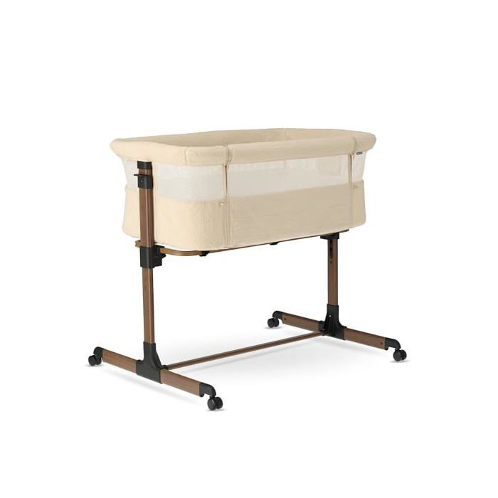 Snoozy Co-Sleeper 3 en 1 Lit Bébé Jusquà 9 Kg Cododo Berceau Réglage de la Hauteur et de LInclinaison du Matelas 4 Roulettes