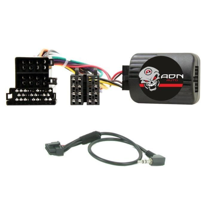 Interface Commandes au Volant Nissan Note de 2009 /à 2012 et Tiida de 2007 /à 2014 Compatible avec Les v/éhicules Nissan