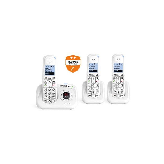 Téléphone sans fil XL785 Voice Trio - vue 4