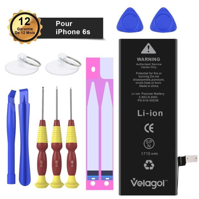 Batterie Interne Neuve Pour IPhone 6S Plus + Outils De Remplacement (dont Torx)