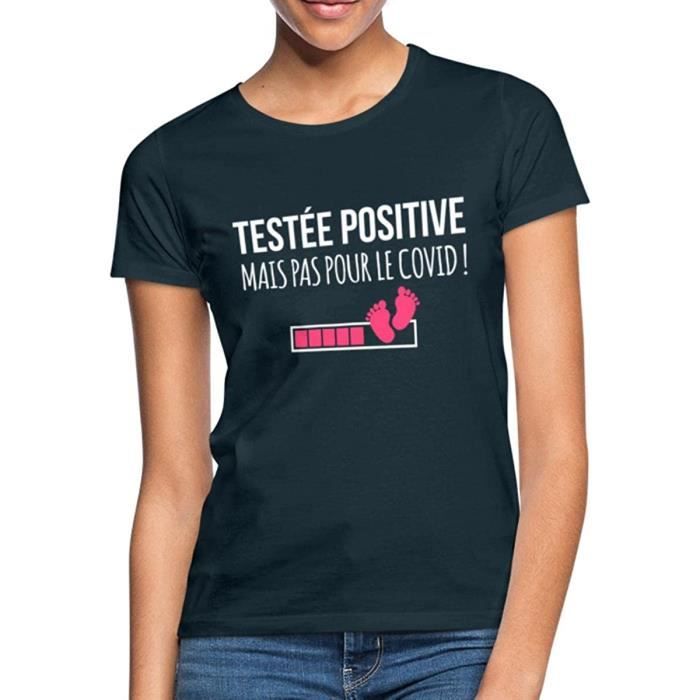 T-shirt annonce grossesse femme 