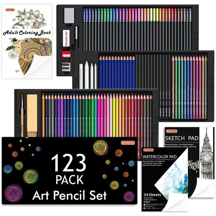 Crayons à Papier, Crayon Dessin Kit, Crayon à dessin, crayon à croquis  professionnel, crayons d'art, fournitures d'art 12 pièc[71] - Cdiscount  Beaux-Arts et Loisirs créatifs