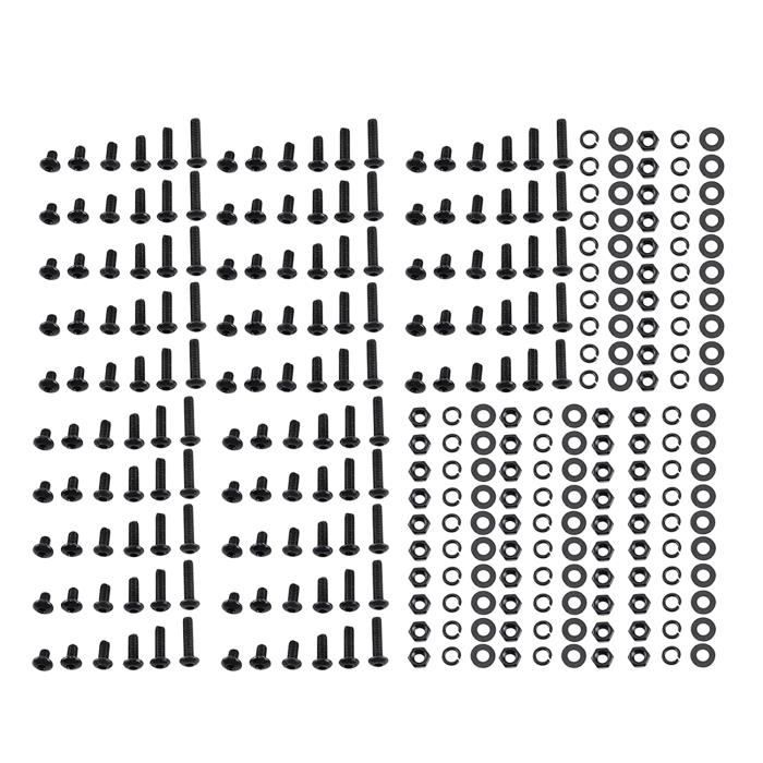 Kit De Boulons Hex En Acier Inoxydable 316 - Assortiment Vis, écrous, Rondelles - Pour Bricolage & Réparation