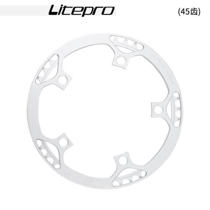 Pédalier de 170 mm avec 130BCD et plateau étroit large pour vélos de route, pliables et électriques (manivelle noire + 50T