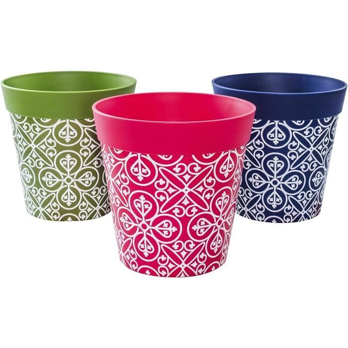 Lot De 10 Soucoupes Carrées En Résine Noire Pour Pots De Fleurs - 15x15 Cm - Résistantes à La Chaleur - 11