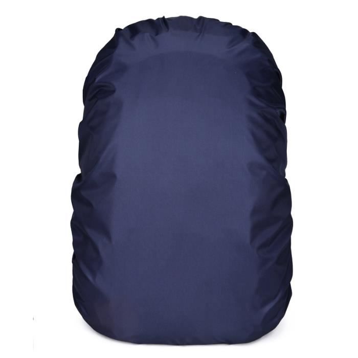 Housse De Pluie Imperméable Pour Sac à Dos – 20L – Nylon Enduit, Bande Réfléchissante – Anti-poussière, Anti-déchirure – Camping, Randonnée, Vélo, Voyage