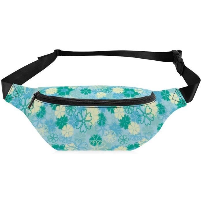 Comfort Fanny Pack Men Zippé Sac De Poitrine Étanche Avec Bretelles