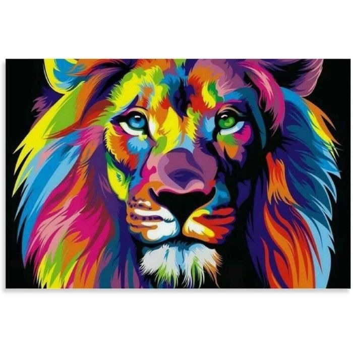 Tableau Photo Moderne Akaza Eye – Impression Sur Toile 50 X 75 Cm, Déco Murale Chambre, Salon | Design Artistique, Haute Résolution