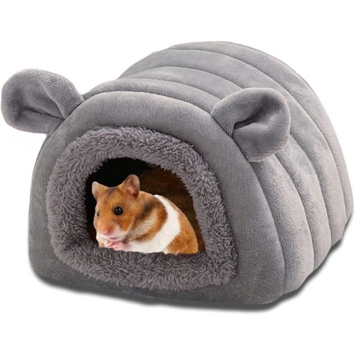Niche pour petits animaux - Non spécifié - 17x17x15 cm - Gris - Confort et chaleur - Intérieur