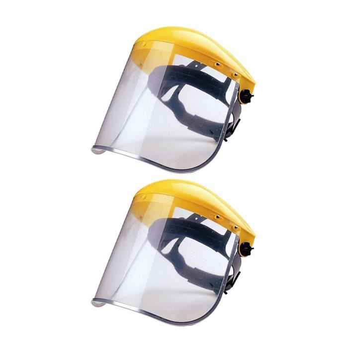 Lot de 2 Sécurité RÉUTILISABLE visière pour enfants Anti Splash anti brouillard 2 set