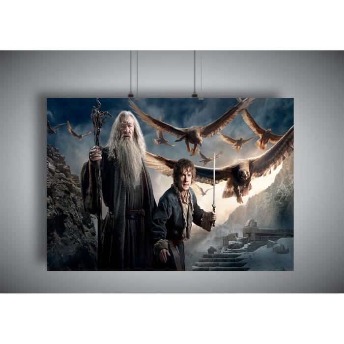 Poster Seigneur des anneaux the Hobbit wall art 02
