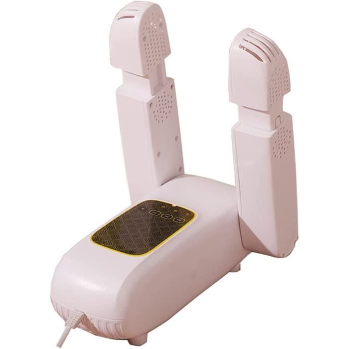 Sèche-chaussures électrique Portable - 3 Modes Minuterie (3/6/9h), Chauffage 360°, Matériau Ignifuge, Pour Bottes, Baskets, Chaussures De Sport