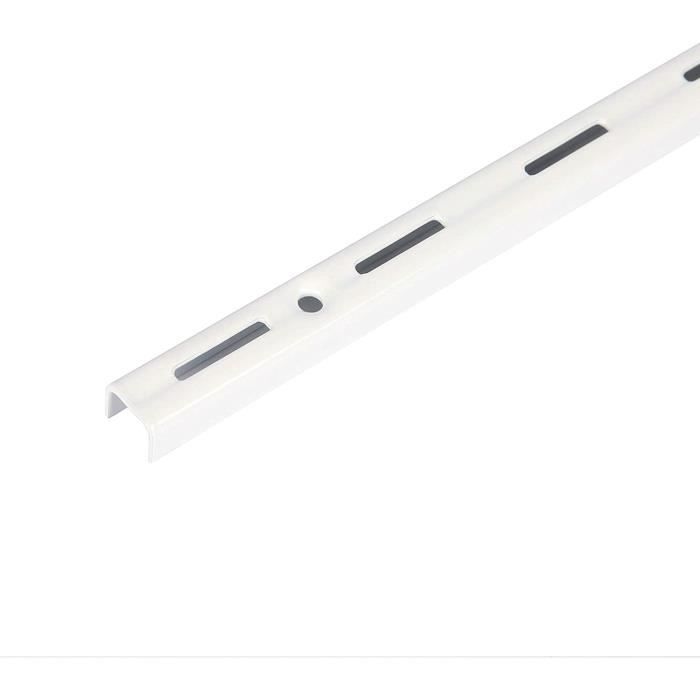 Toolerando Créaillère D'étagère Siple, Rail Ural à 1 Rangée Pour