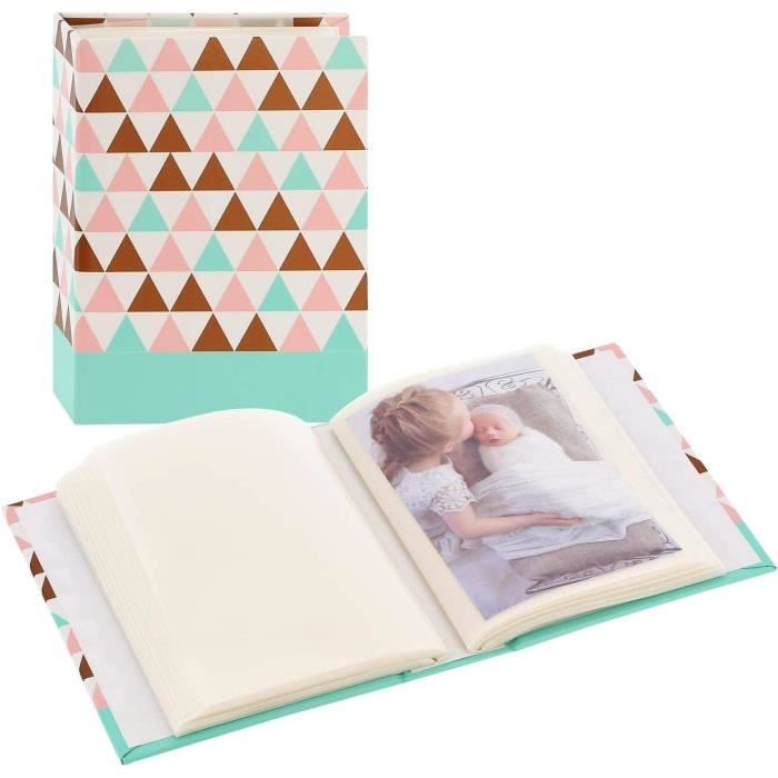Album photo vierge Minimax "Designline" (album photo traditionnel format 13 cm x 16,5 cm, pour