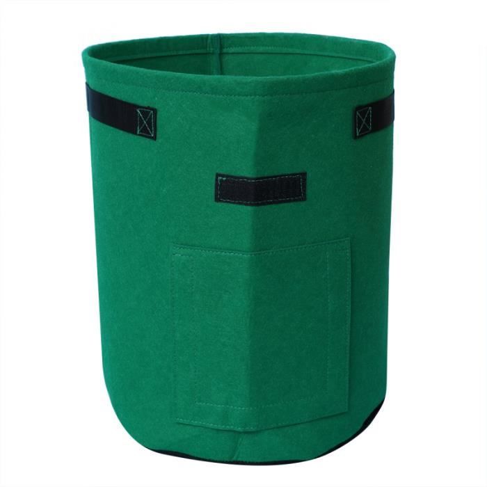 3pcs Epaissir La Pomme De Terre Sac De Culture Absorbant L Eau De De Plantation De Seau Fenetre Pot Pour Accessoire Serre Jardin Cdiscount Jardin