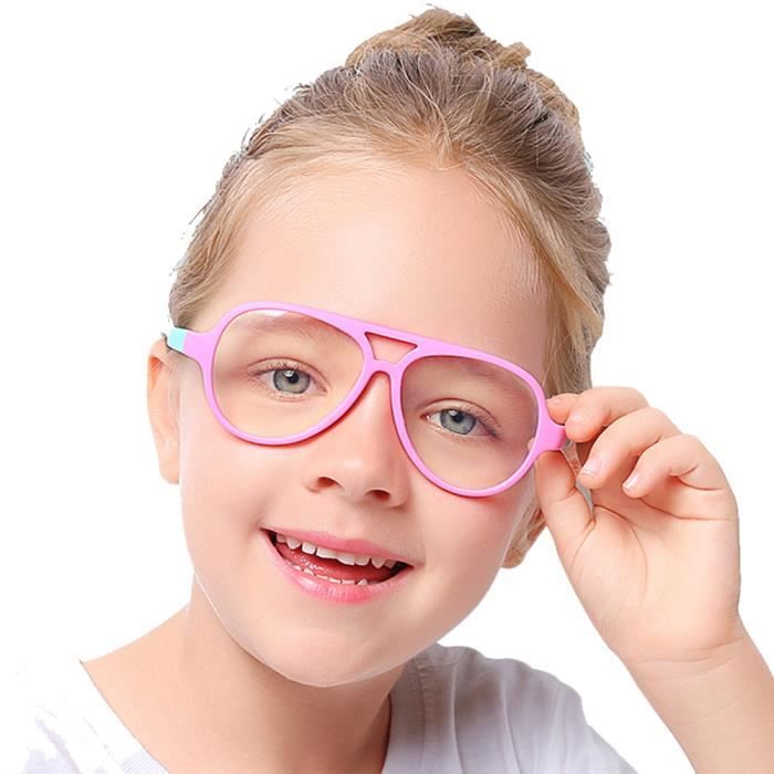 Ototon Lunettes Anti Lumiere Bleue Monture Rond en M/étal Lunettes de Bureau Anti Fatigue Pour Femme Homme PC TV Tablette