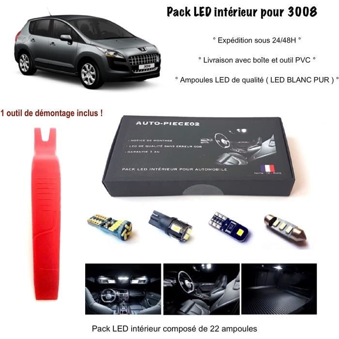 Pack Full Leds Intérieur Pour 3008 II