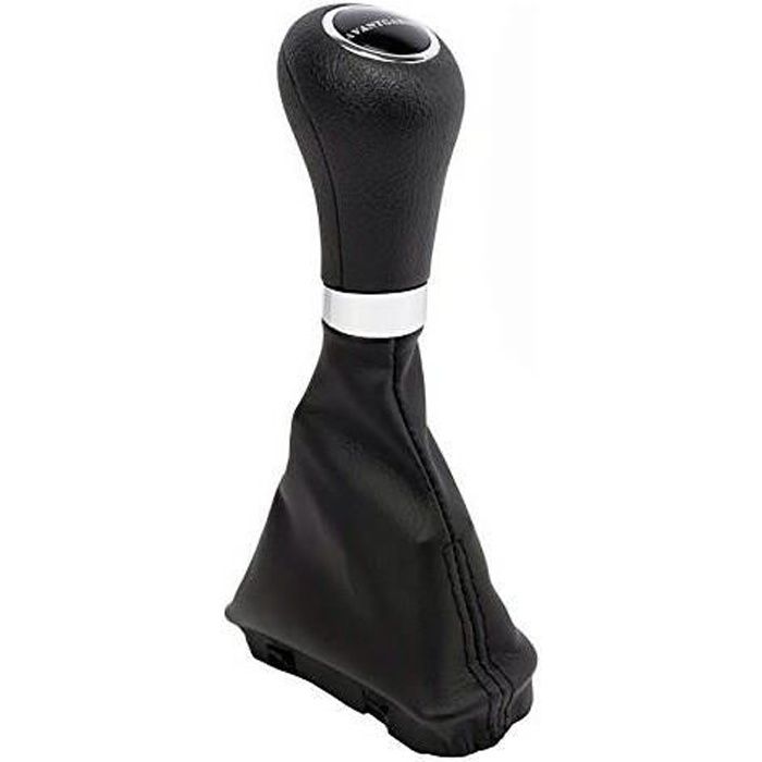 Pommeau De Levier De Vitesses Pour Mercedes Classe C W204/S204 - Cuir/simili - Neuf Avec Collier De Serrage