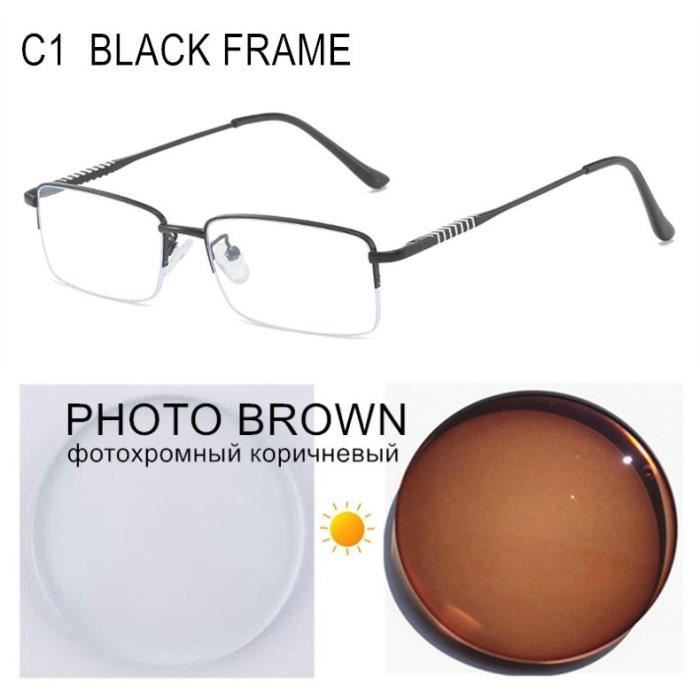 PHOTO MARRON C1 Dioptrie -1,50(Dioptrie -1,5) Lunettes De Vue