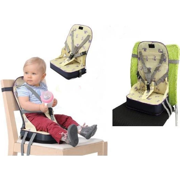 Badabulle Rehausseur de Chaise Home and Go, 6 - 36 mois, Grey - Cdiscount  Puériculture & Eveil bébé