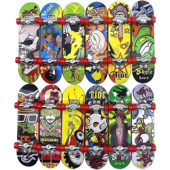 Mini Skate Doigt - Lot de 10 Mini Skateboard Professionnels Mini Mini Skate Doigt - Lot de 10 Mini Skateboard Professionnels Mini