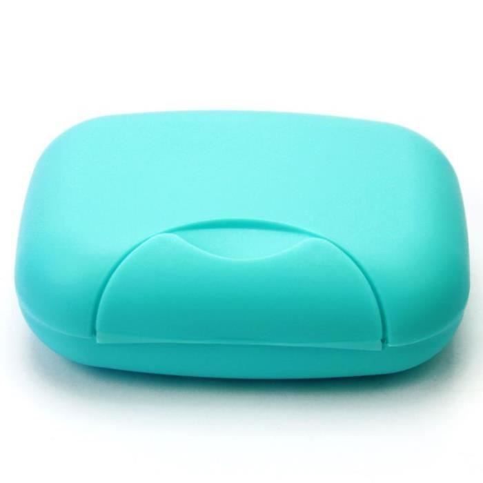 Lot De 6 Boîtes à Savon Portables En Plastique – 7x7x4 Cm, Colorées, Pour Voyage Et Salle De Bain - 7