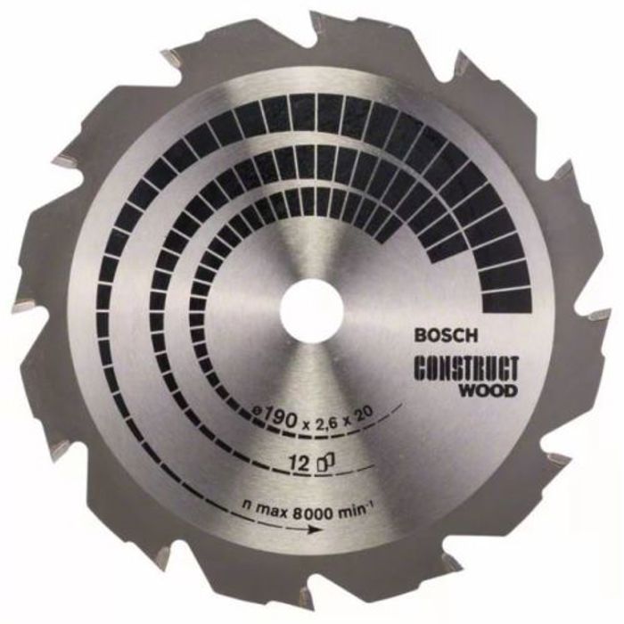 Lame de scie circulaire diamètre 235 x 30 x 2,8 mm pour le bois - 16 dents - BOSCH - 2608640636